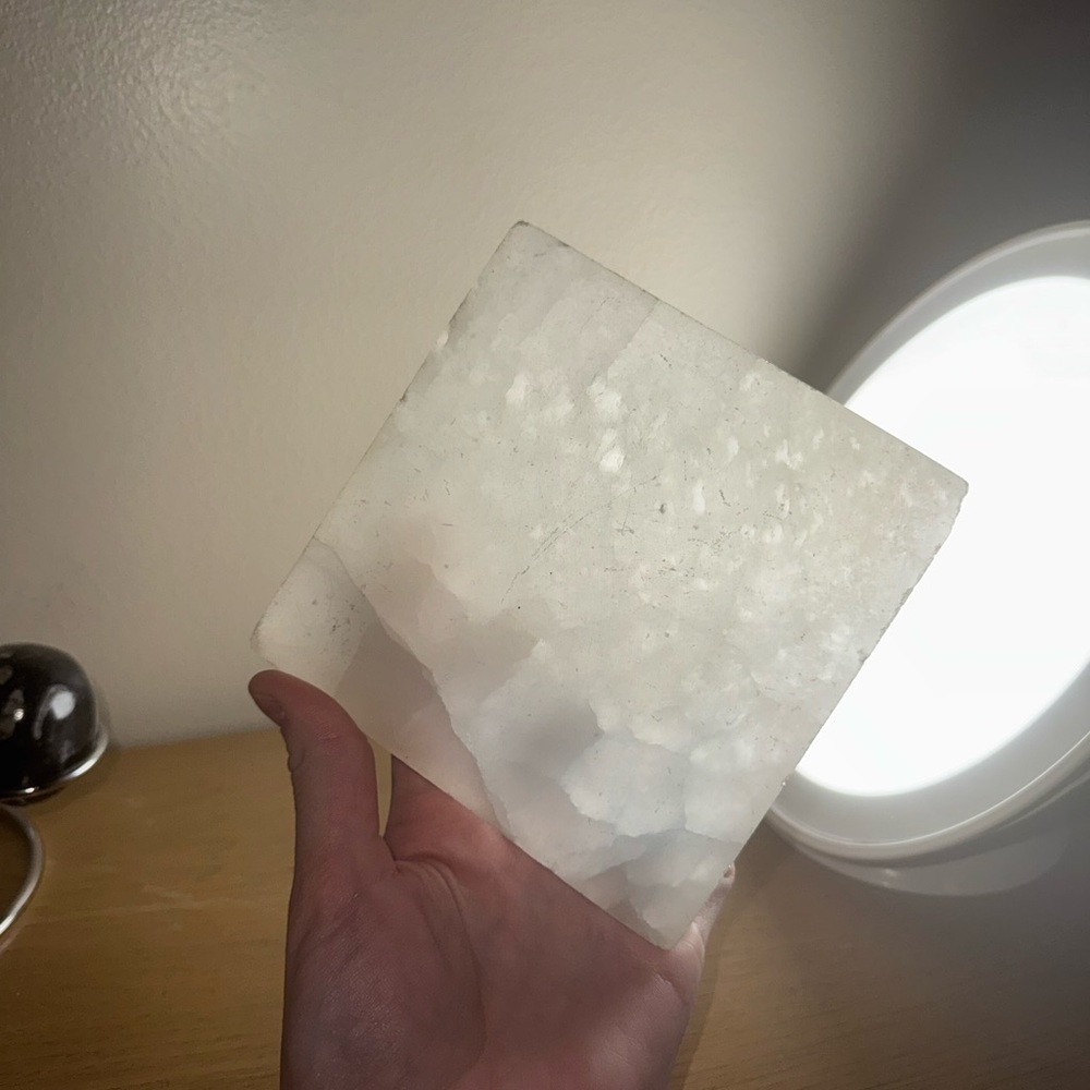Selenite Slab for Meditation/ Cleansing